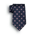 Navy Blue Vasari Polyester Tie